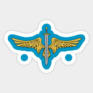 Fighter logo Sticker